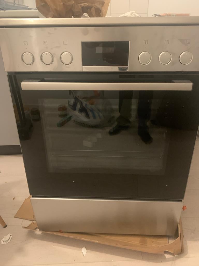 Elektrische koken en Oven nieuw elektrisch Bosch, Oven, Hete lucht, 60 cm of meer, Zo goed als nieuw