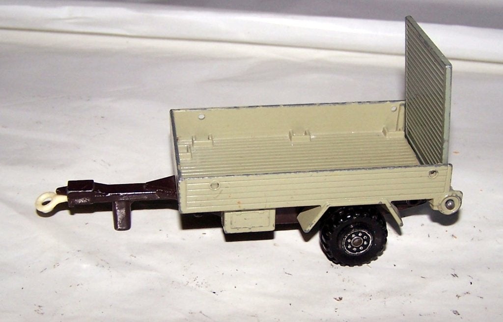 Vintage 1970 Matchbox Farm Trailer. Izgs., Ophalen of Verzenden, Zo goed als nieuw, Hijskraan, Tractor of Landbouw, Matchbox
