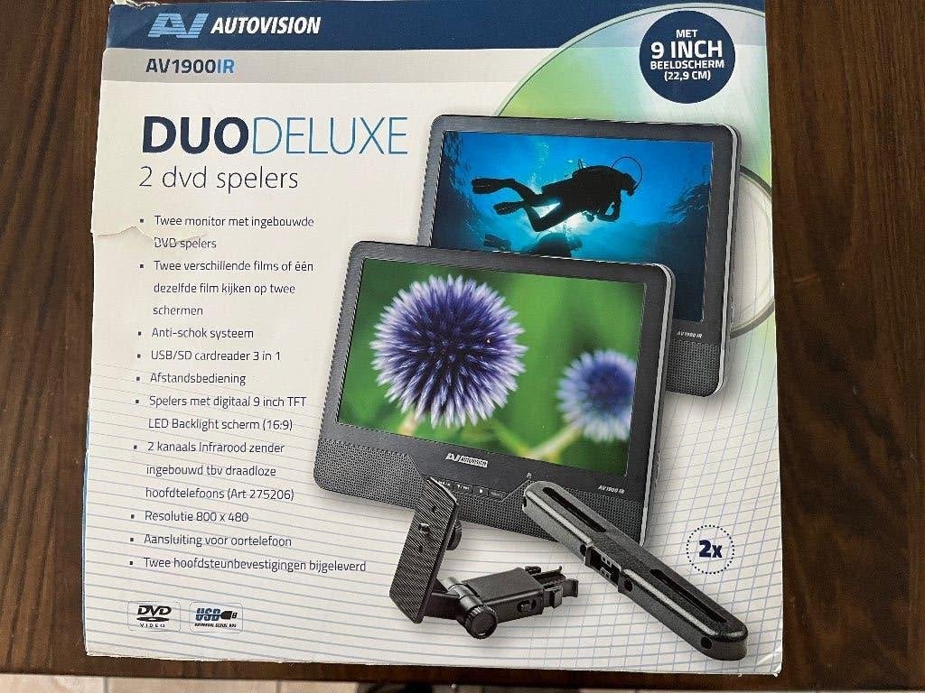 DVD speler voor in de auto of thuis, Ophalen, Nieuw, Dvd-speler, Overige merken