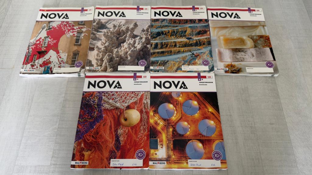 NOVA Scheikunde VWO 4-6 complete set Malmberg, Ophalen of Verzenden, Zo goed als nieuw, VWO, Scheikunde