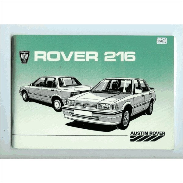 Rover 216 Instructieboekje 1985 #1 Nederlands, Ophalen of Verzenden