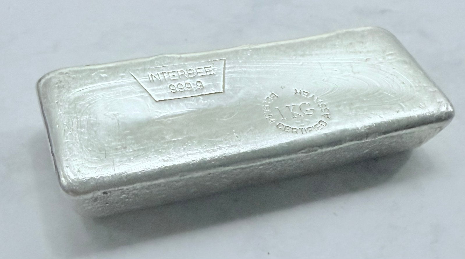 1 kilo Zilver Interbee / Belgium / puurheid 9999, Ophalen of Verzenden, Zilver