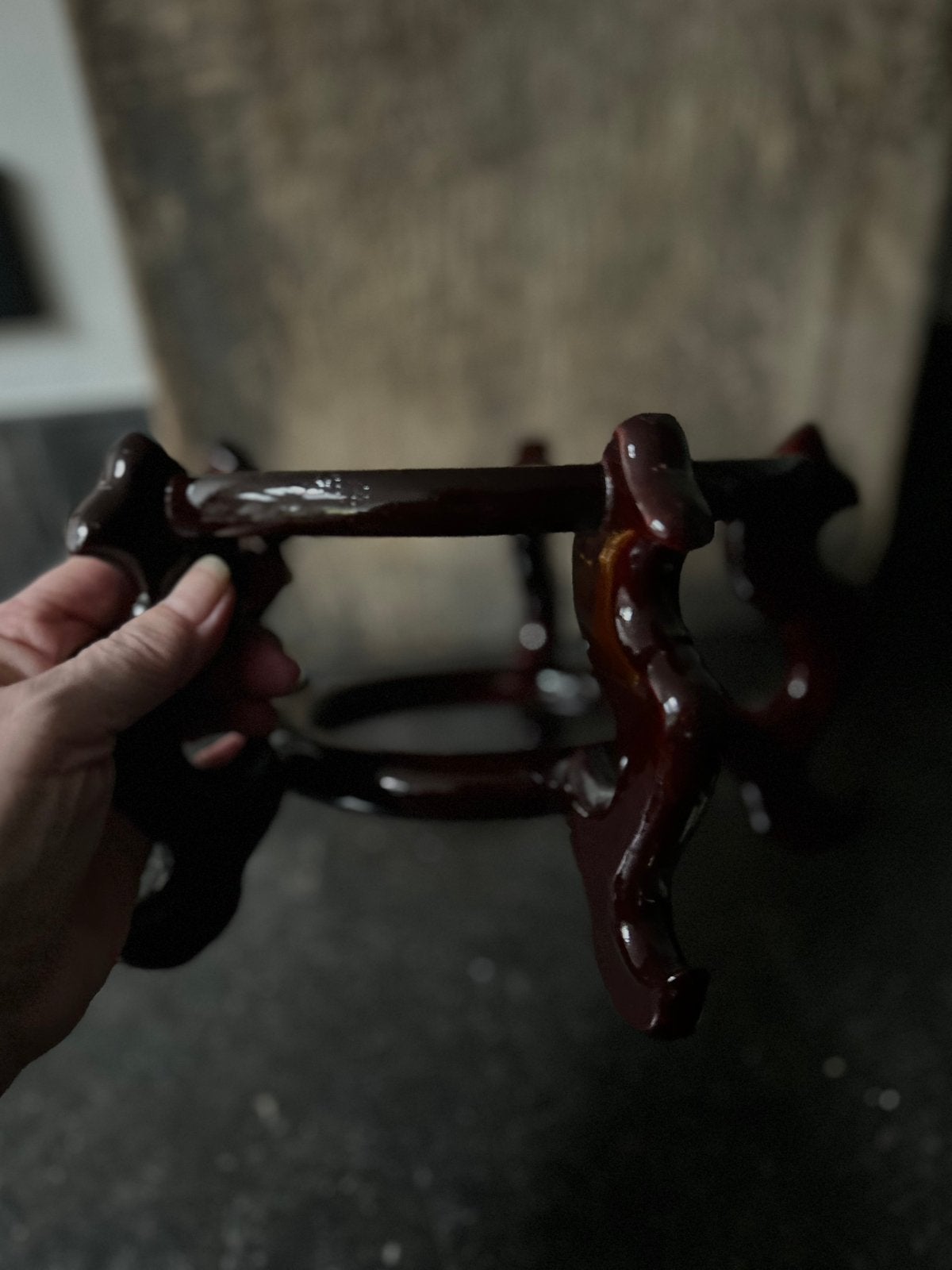 Chinees houten display voet voor pot schaal kom urn, Ophalen of Verzenden