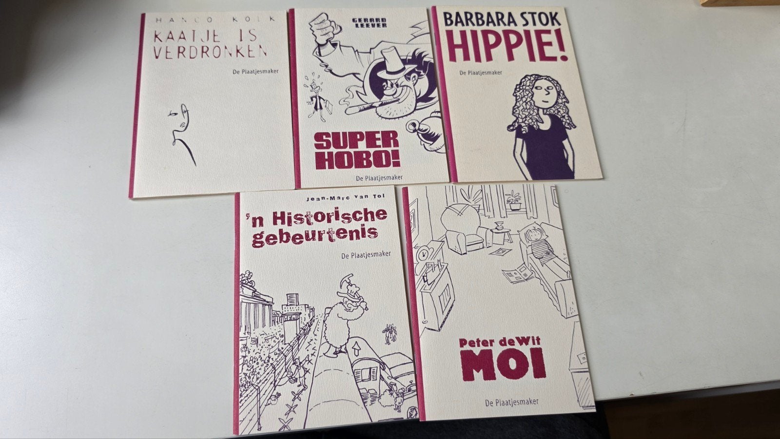 5 x pincet reeks, Meerdere stripboeken, Ophalen of Verzenden