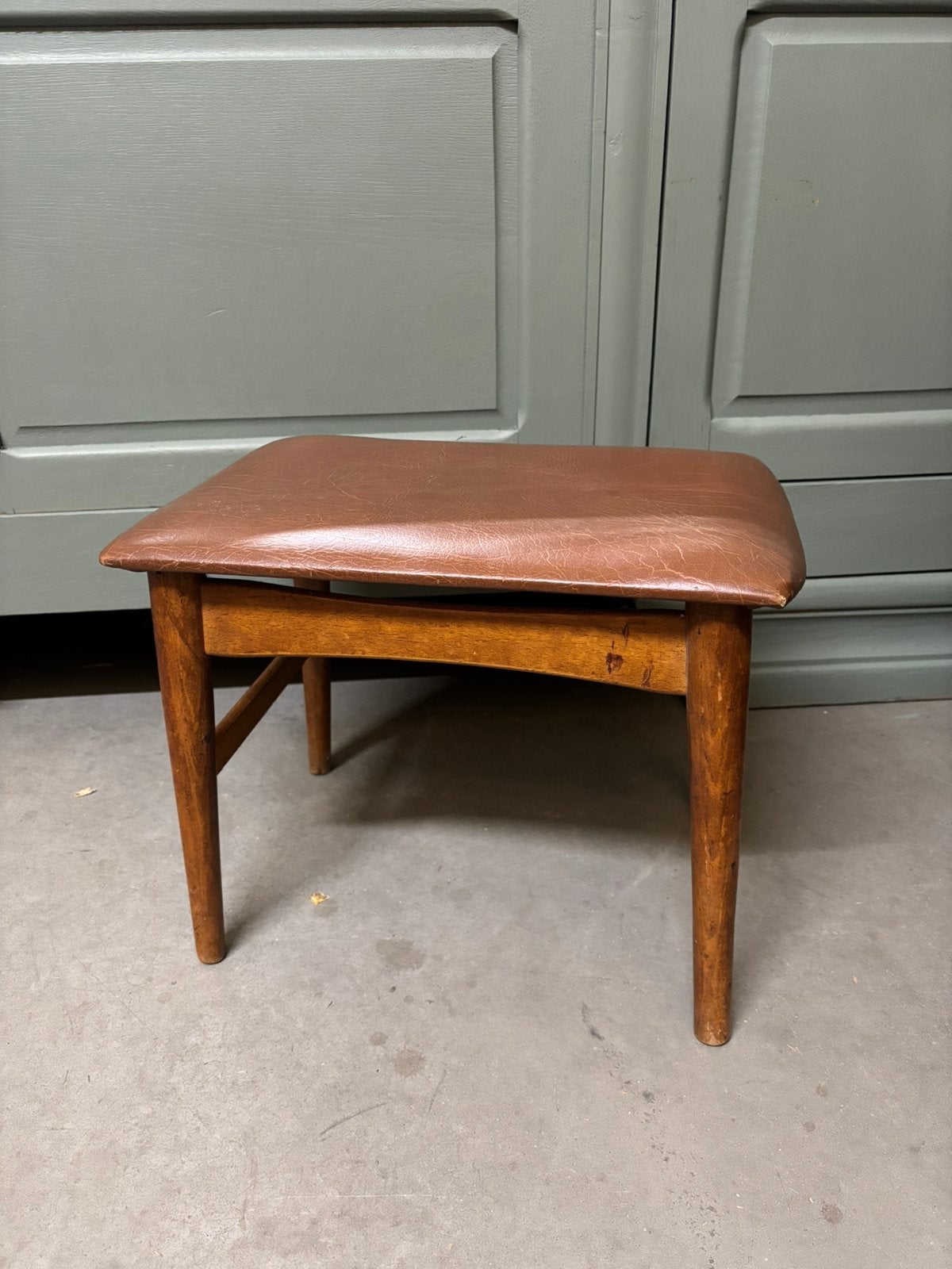 Vintage kruk / krukje / vensterbankkrukje, Ophalen of Verzenden