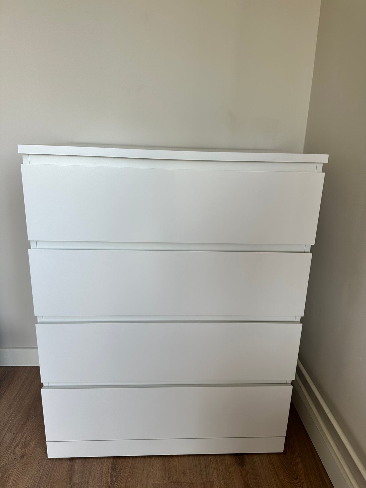 Ikea malm ladekast, Ophalen, 50 tot 100 cm, Zo goed als nieuw, 3 of 4 laden
