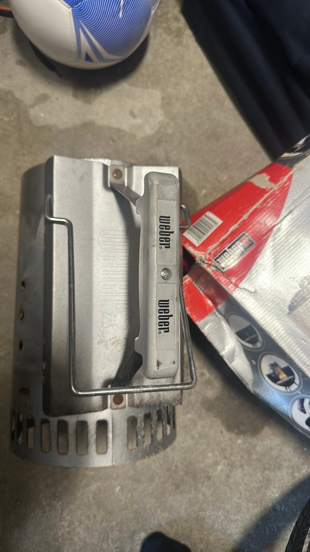 Weber brikketten starter grillstarter, Ophalen, Gebruikt