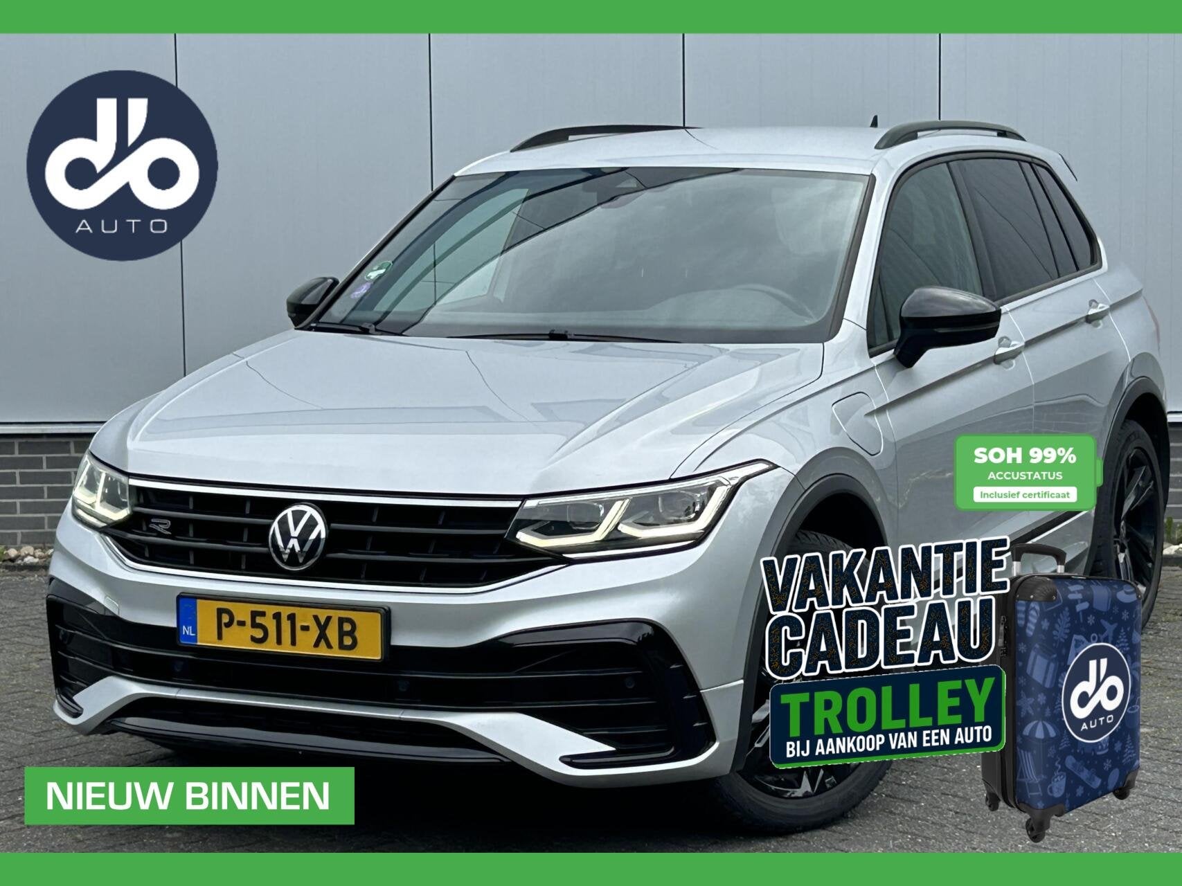 Volkswagen Tiguan 1.4 TSI eHybrid R-Line Business+ SOH 94%, Auto's, Stof, Hybride Elektrisch/Benzine, SUV of Terreinwagen, 102 €/maand