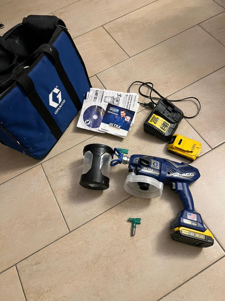 Graco verfspuit    Graco airless, Ophalen of Verzenden, Zo goed als nieuw