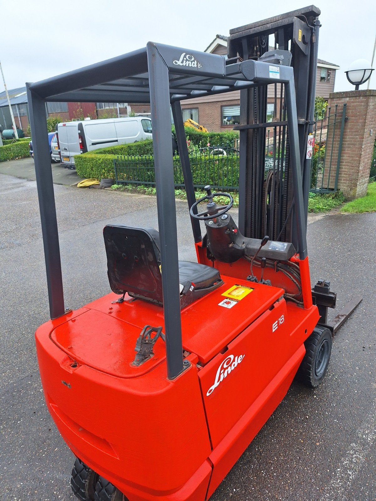 Linde E 18 triplo ff ss HH 5600 mm, Zakelijke goederen, Heftruck, Ophalen of Verzenden, 1000 tot 2000 kg, Linde Toyota Hyster Komatsu Nissan jungheinrich Still tcm