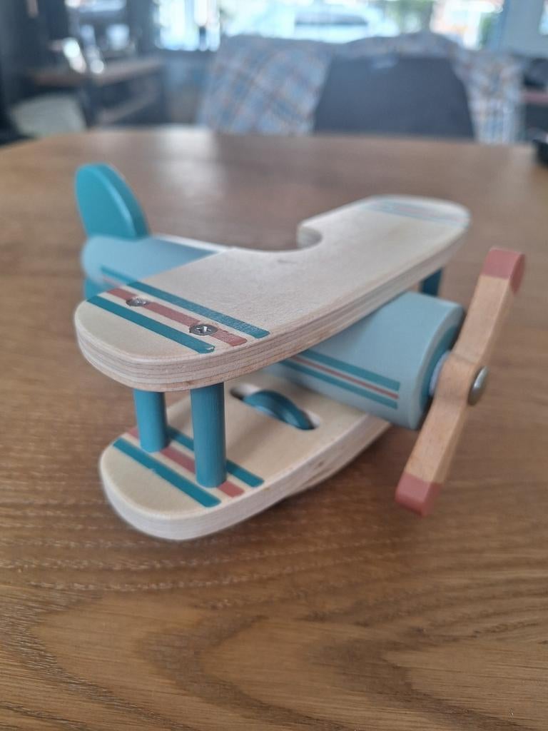 Little Dutch Houten Vliegtuig Speelgoed, Ophalen of Verzenden, Zo goed als nieuw, Overige typen