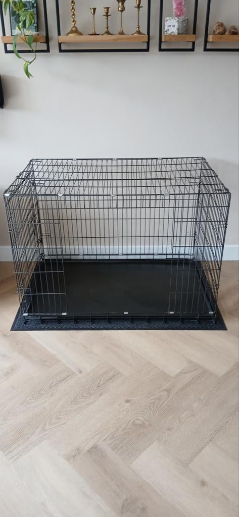 Honden bench met puppy verkleiner, Ophalen, Gebruikt