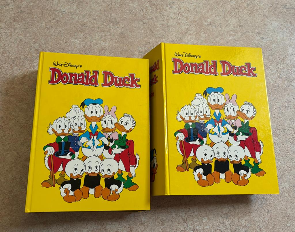 Donald Duck, ingebonden, jaargang 1991, Complete serie of reeks, Ophalen, Gelezen