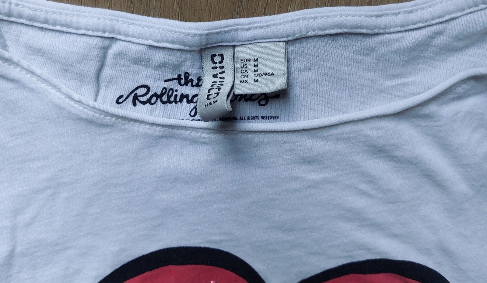 Rolling stones shirt  grijs mt L, Ophalen of Verzenden, Zo goed als nieuw, Korte mouw