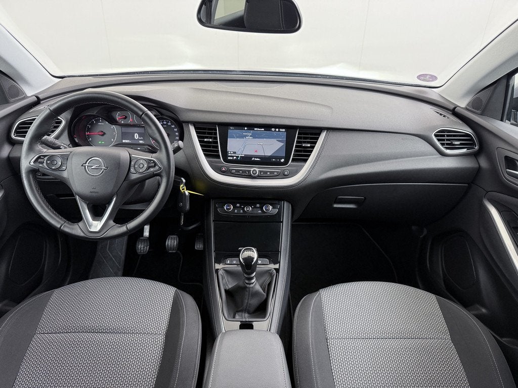 Opel Grandland X 1.2T 131PK Trekhaak Navi Ecc Pdc Apple Carp, Auto's, Opel, Voorwielaandrijving, Stof, Gebruikt, Origineel Nederlands