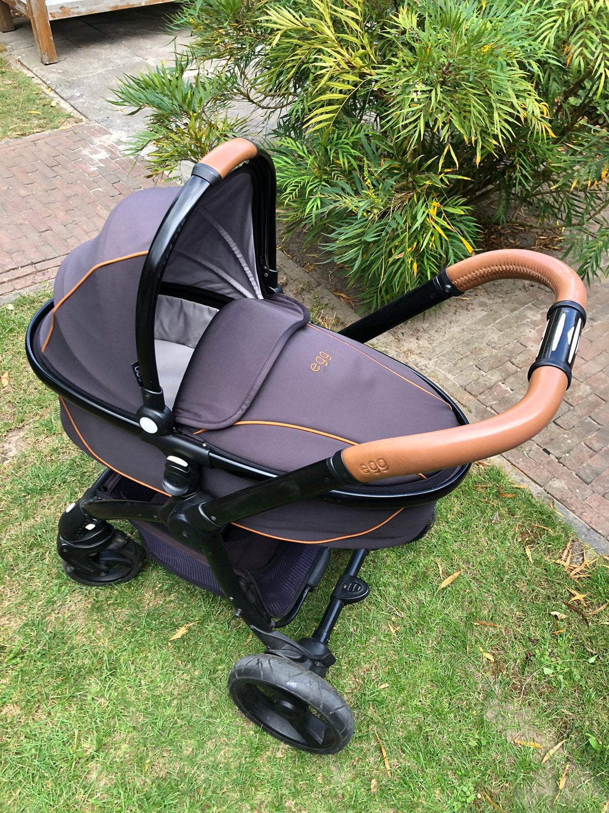 Egg kinderwagen met reiswieg en accessoires, Gebruikt, Combiwagen, Met reiswieg, Ophalen