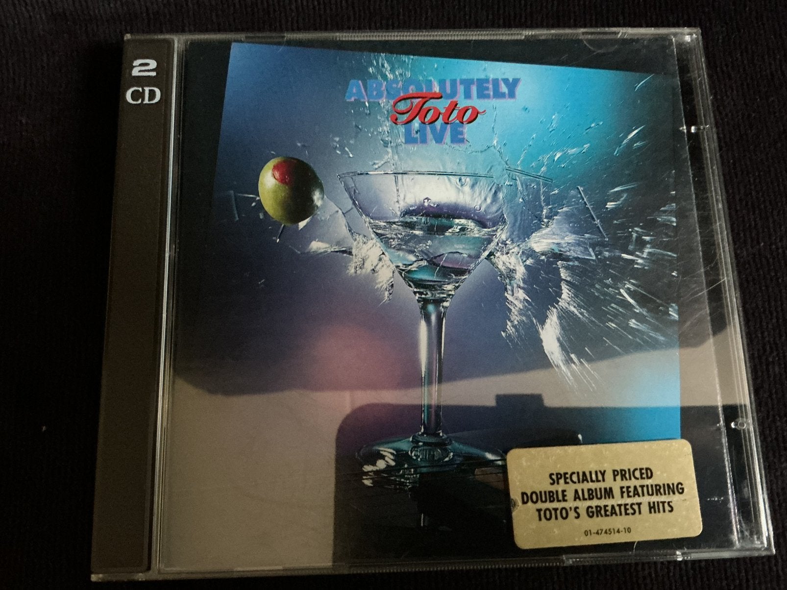 Toto, Absolutely Live dubbel-cd, Ophalen of Verzenden, Zo goed als nieuw, Poprock