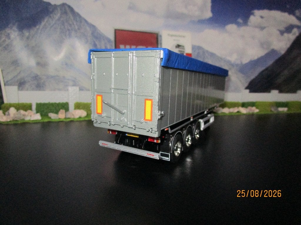 nieuw wsi 03-1077 white line volume tipper trailer-3 axle, Ophalen of Verzenden, Nieuw, Bus of Vrachtwagen, Wsi