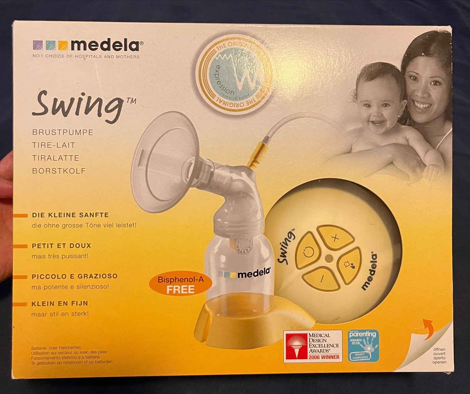Medela Swing Enkelzijdige Borstkolf - Gebruikt, Ophalen of Verzenden, Gebruikt