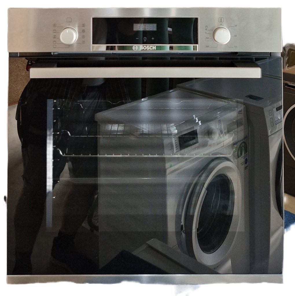 Bosch HBA534BS0 inbouw oven, Ophalen, Gebruikt, Hete lucht, Bosch