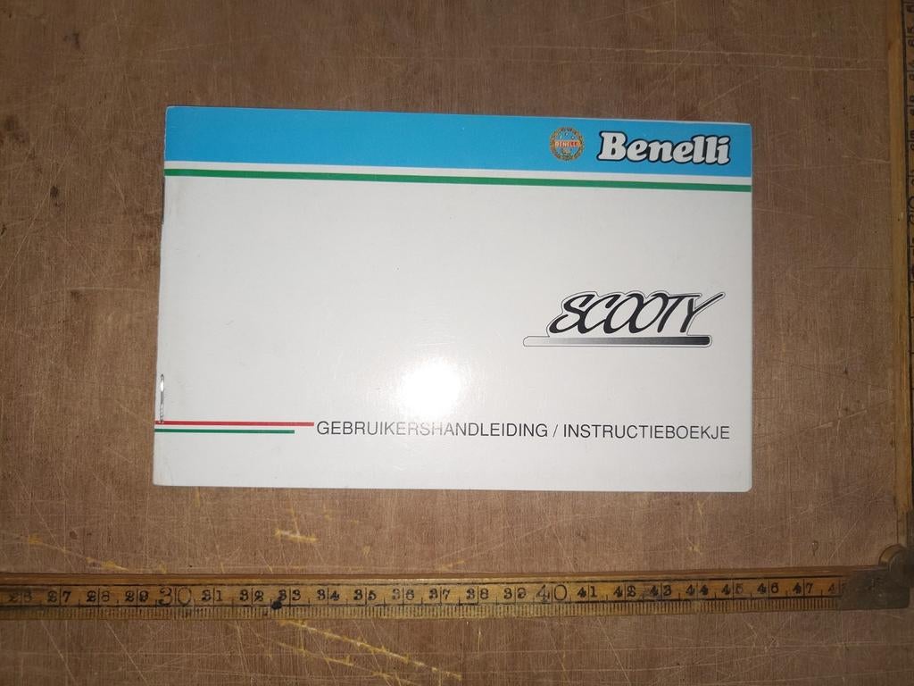 Benelli Scooty handleiding, Fietsen en Brommers, Ophalen of Verzenden