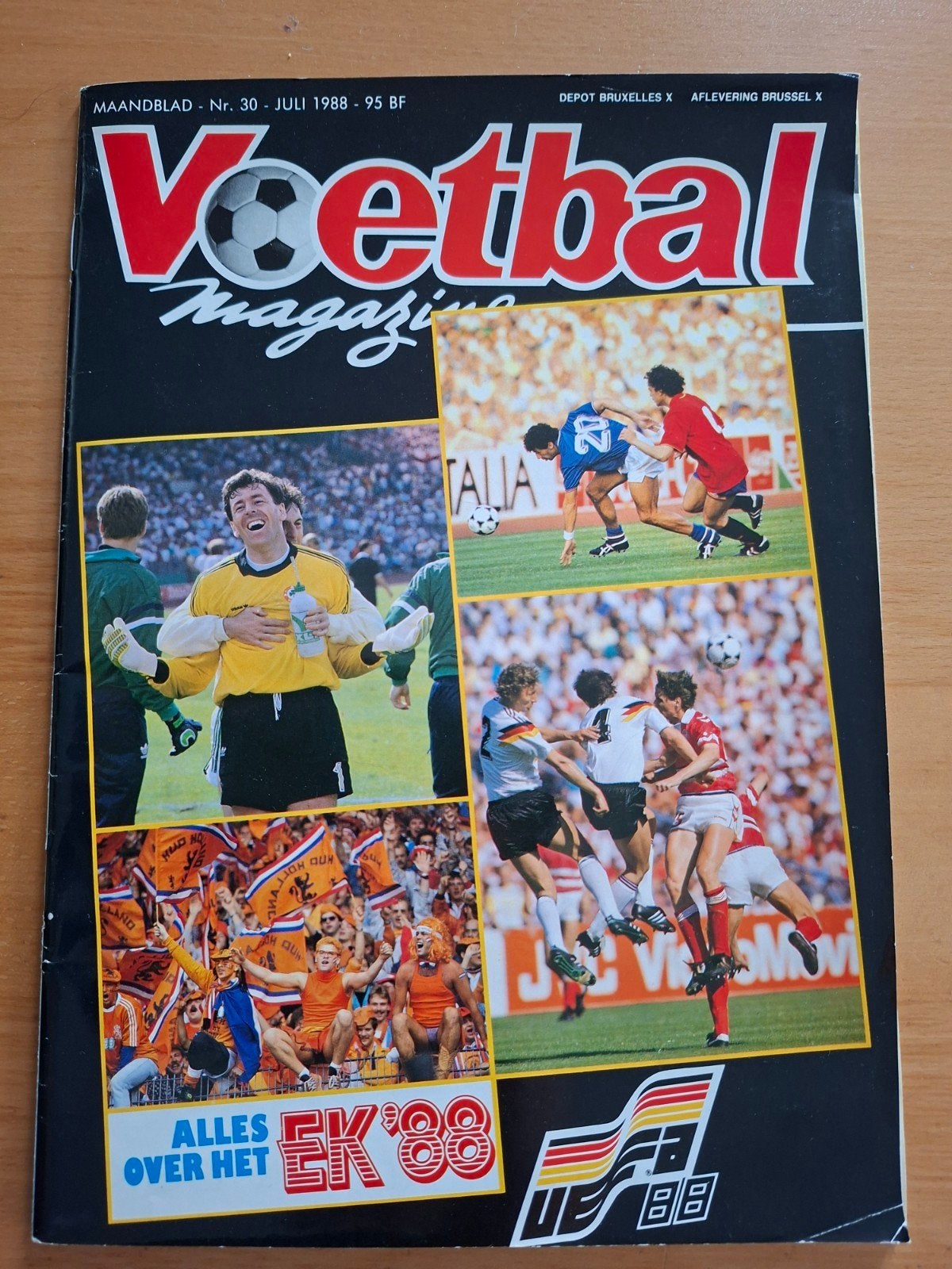 Voetbal Magazine - EK '88 Special - Juli 1988, Boeken, Ophalen of Verzenden, Gelezen, Diverse auteurs, Balsport