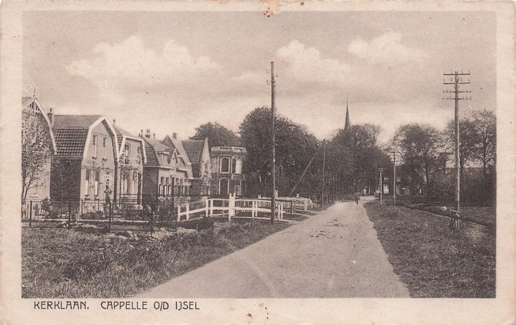 703-171-033 Kerklaan Capelle aan den Ijssel, Ophalen of Verzenden, Voor 1920, Zuid-Holland