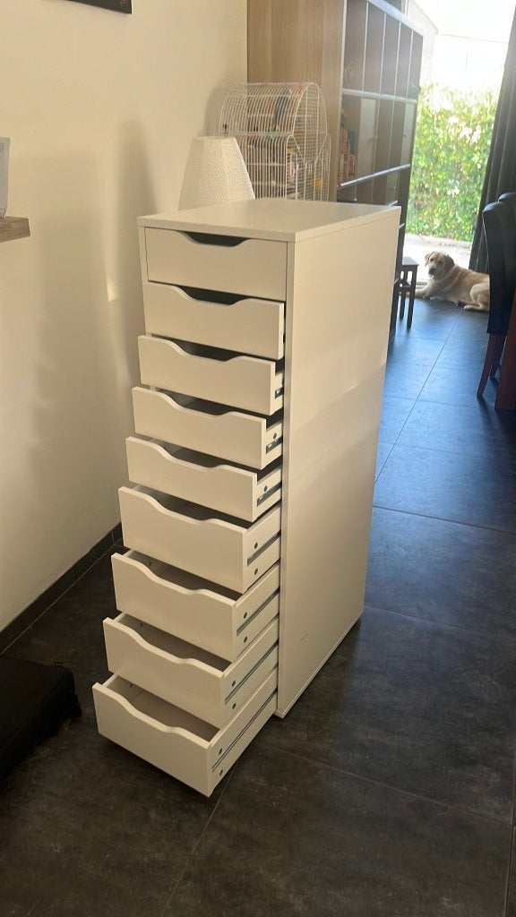 Alex ladekast IKEA - Moet snel weg! Bieden is mogelijk, Ophalen, Overige materialen, Minder dan 50 cm, 5 laden of meer