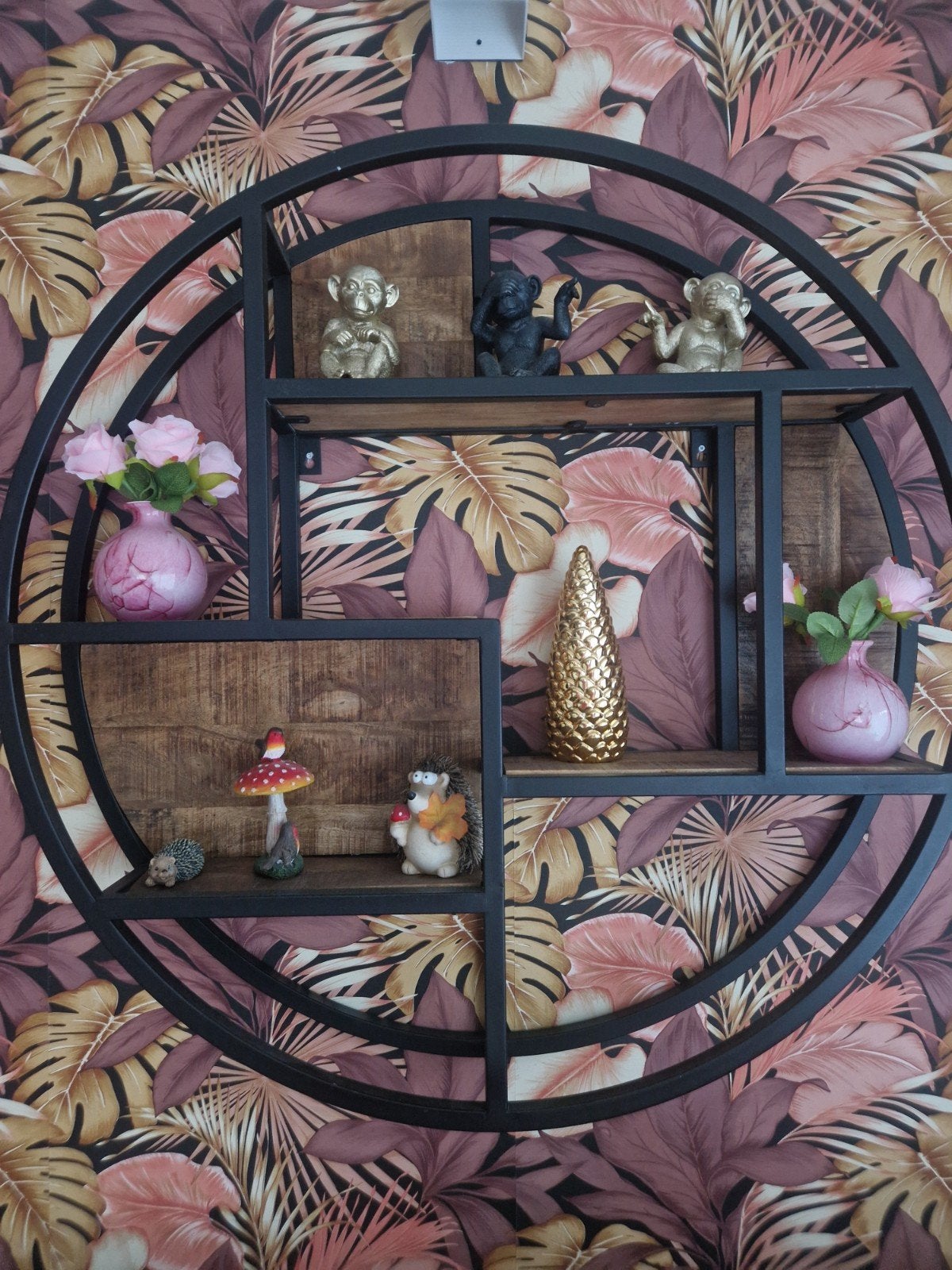 Mango Houten Wandrek - 95 cm, Huis en Inrichting, Woonaccessoires | Wandplanken en Boekenplanken, Ophalen, Gebruikt