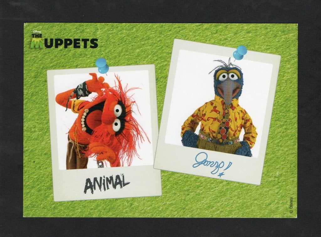 The Muppets Animal Gonzo Disney., Verzamelen, Ansichtkaarten | Themakaarten, Ophalen of Verzenden, 1980 tot heden, Ongelopen, Kinderen