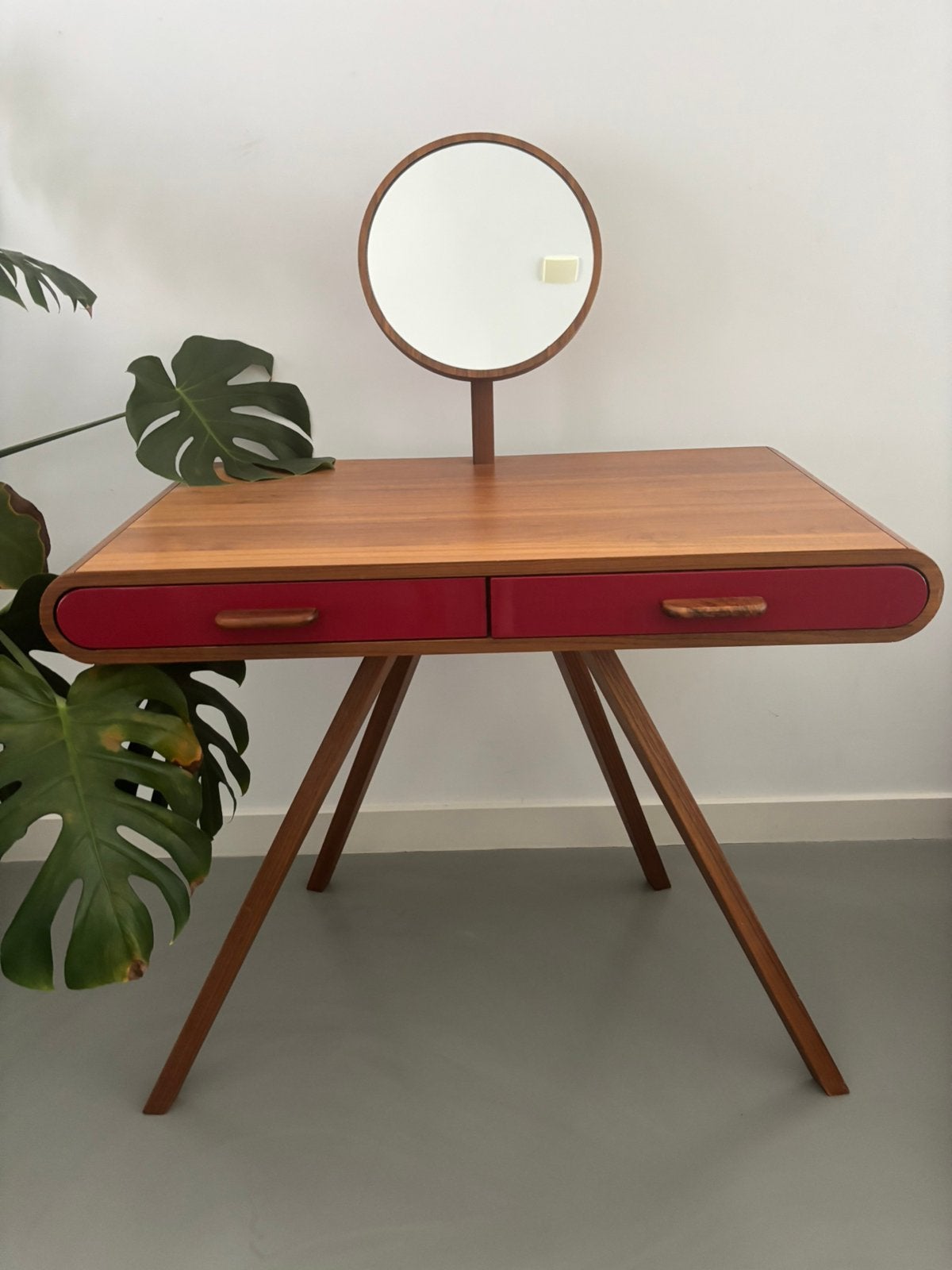 Design Fonteyn-kaptafel Vanity table vintage, Ophalen, Zo goed als nieuw, 50 tot 100 cm, Minder dan 100 cm