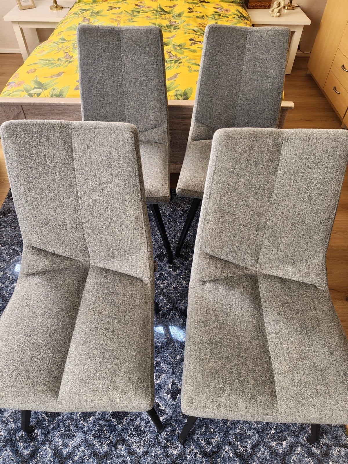 Zo goed als nieuwe Xooon eetkamerstoelen (4 stuks), Huis en Inrichting, Ophalen, Overige kleuren, Zo goed als nieuw, Vier