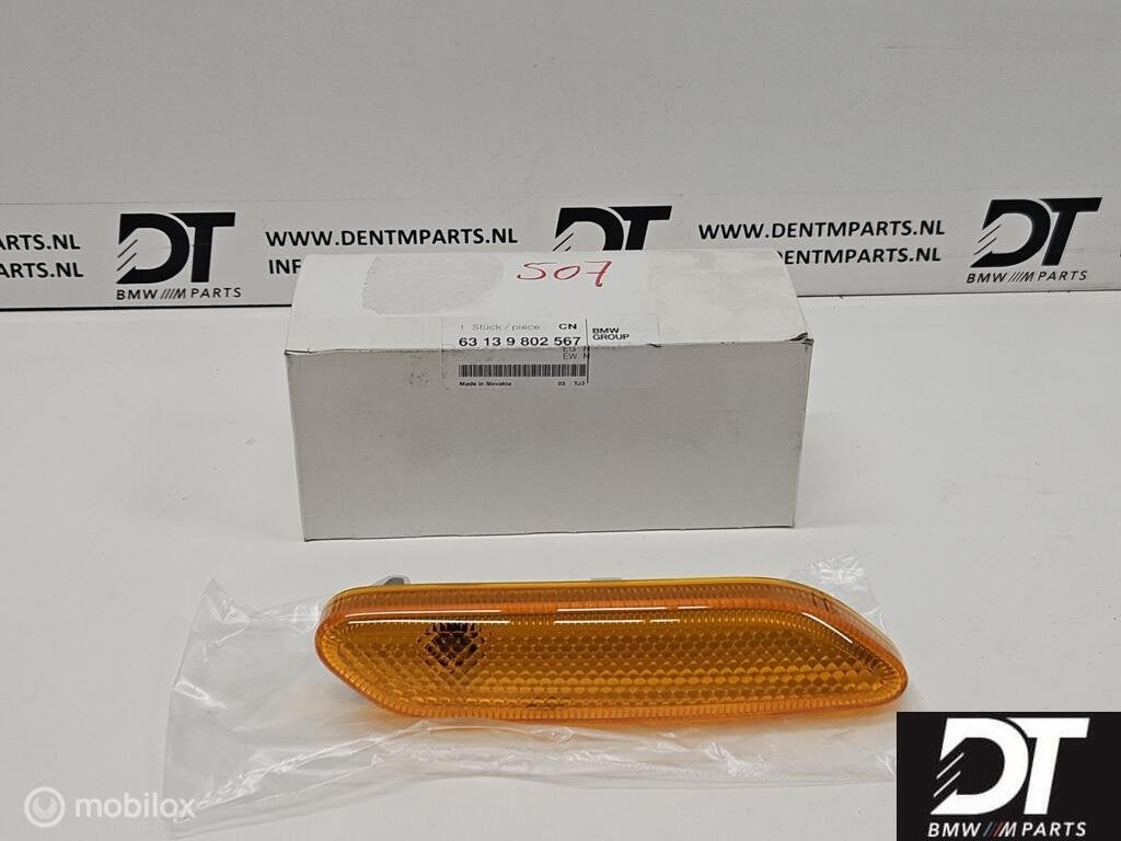 Richtingaanwijzer spatbord links MINI R60 R61 63139802567, Nieuw, Ophalen of Verzenden
