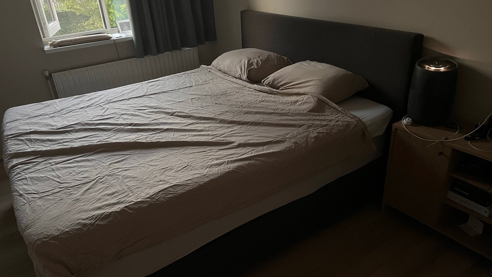 Swiss Sense bed 210x180 met topper, Huis en Inrichting, Slaapkamer | Bedden, Ophalen, Gebruikt, 210 cm, Tweepersoons