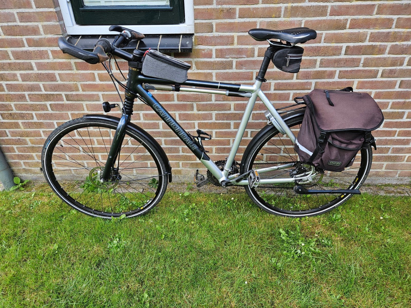 Cannondale Adventure Herenfiets met frame maat 60, Overige merken, 28 inch, Gebruikt, Vering