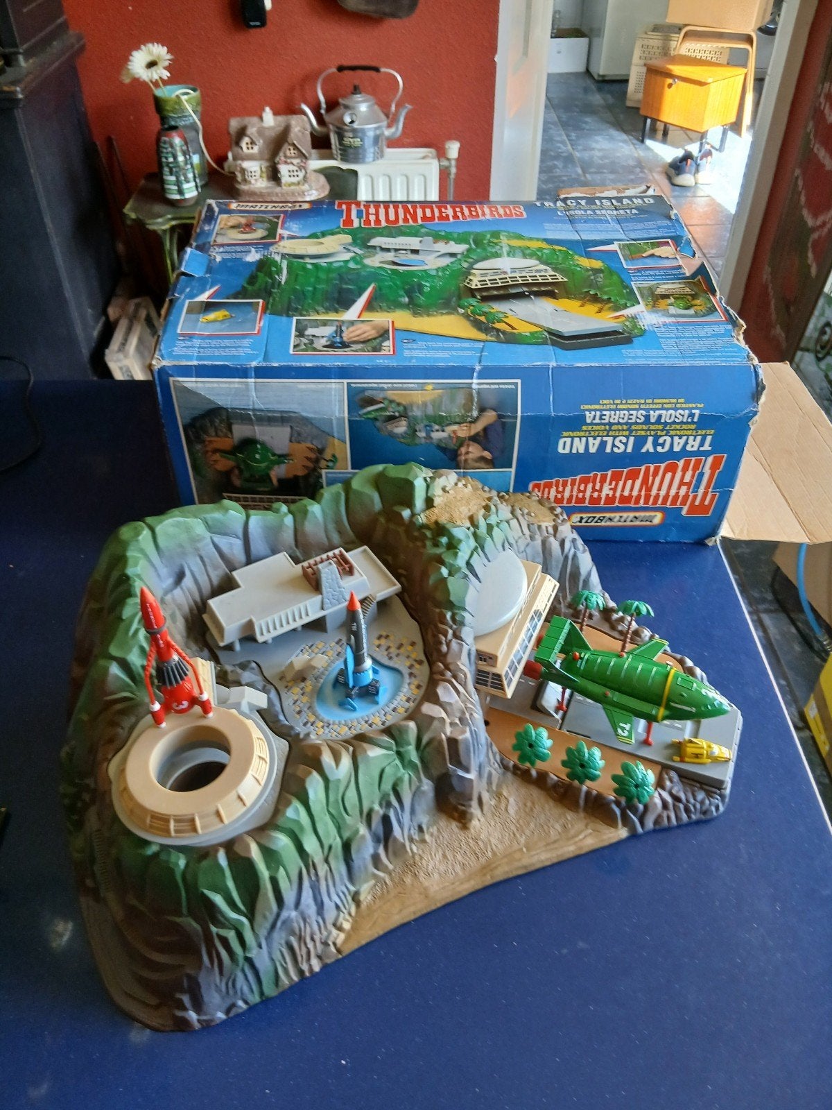 thunderbirds eiland, vintage spedlgoed, Verzamelen, Gebruikt, O, Vo, Vo