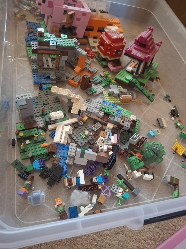 Lego Minecraft, Ophalen, Gebruikt, Minecraft, Lego