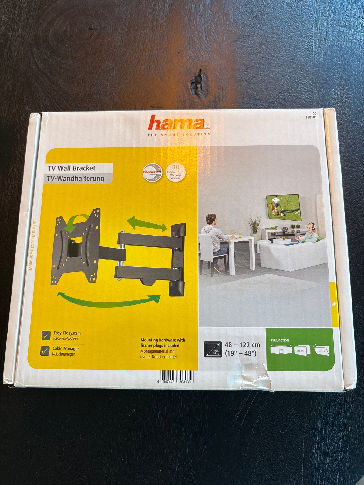 Hama TV Muurbeugel - Nieuw in doos, Ophalen, Nieuw