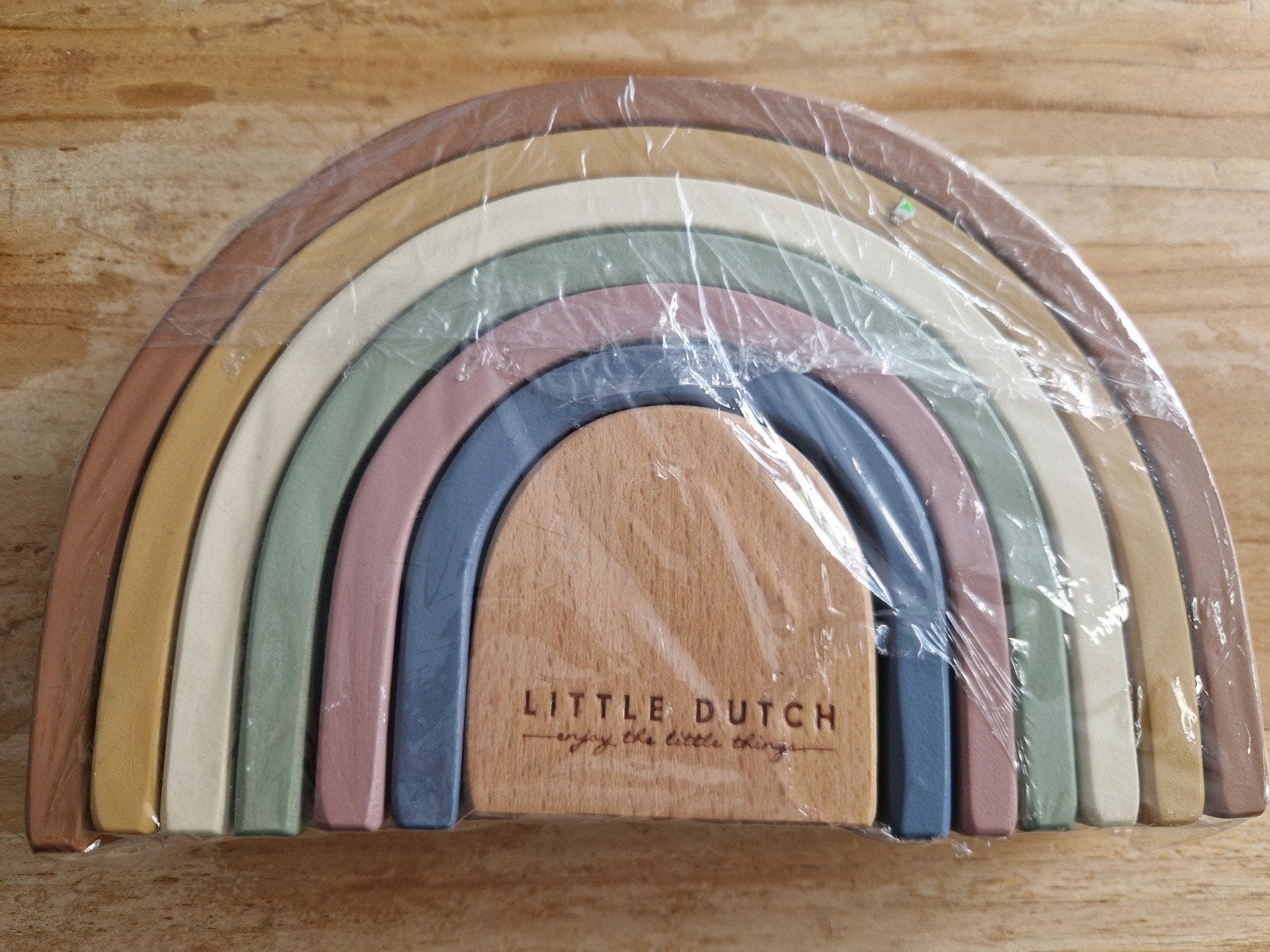 Little Dutch Houten Regenboog Stapeltoren Nieuw, Ophalen of Verzenden, Nieuw, Overige typen