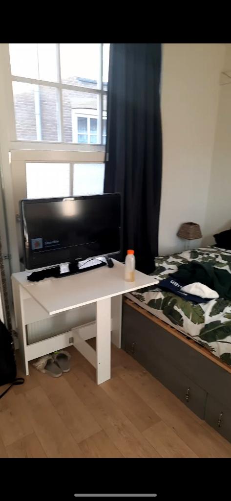 Inklaptafel wit, Ophalen, Gebruikt