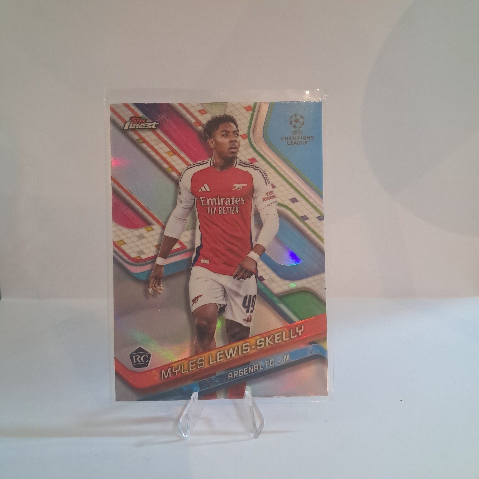 topps finest myles lewis skelly refractor rookie, Ophalen of Verzenden, Nieuw, Plaatje