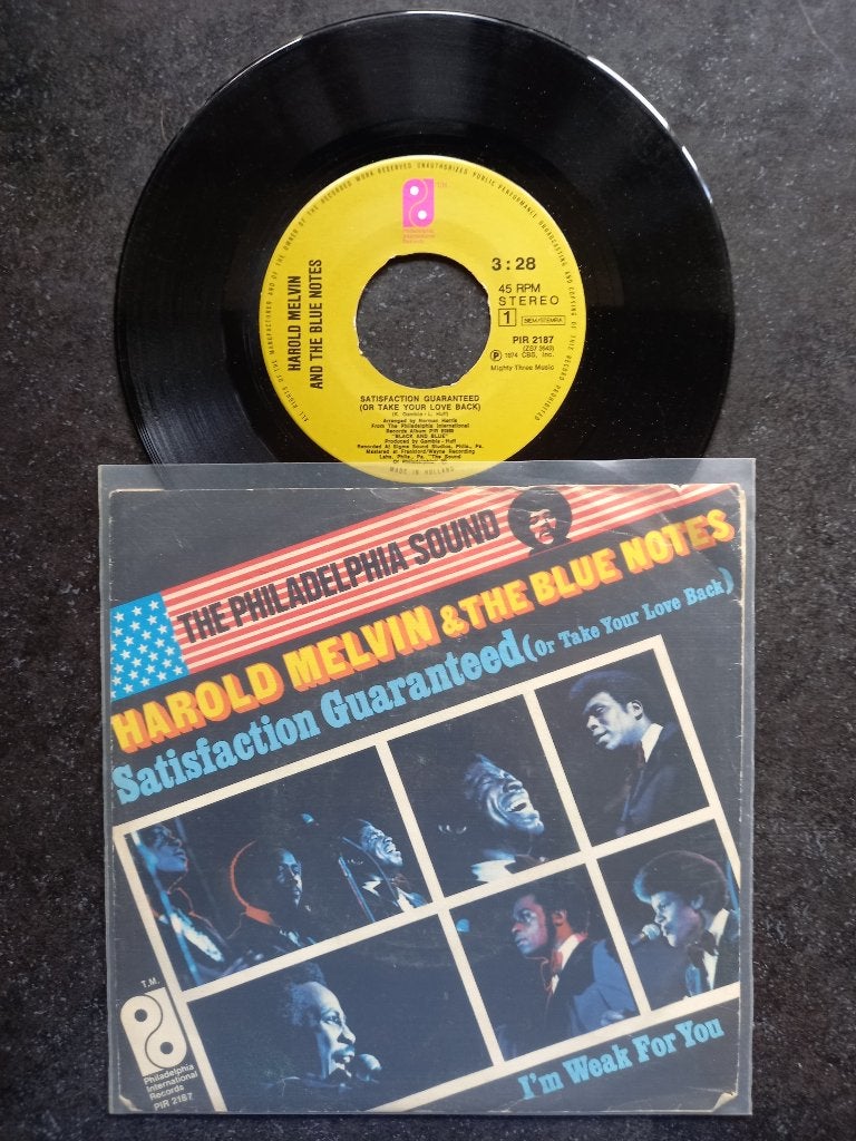 Harold Melvin & The Blue Notes - Satisfaction Guaranteed '74, Fotohoes, Ophalen of Verzenden, Gebruikt, Pop