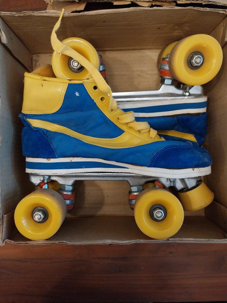 Vintage rolschaatsen - Maat 40, Ophalen of Verzenden, Gebruikt