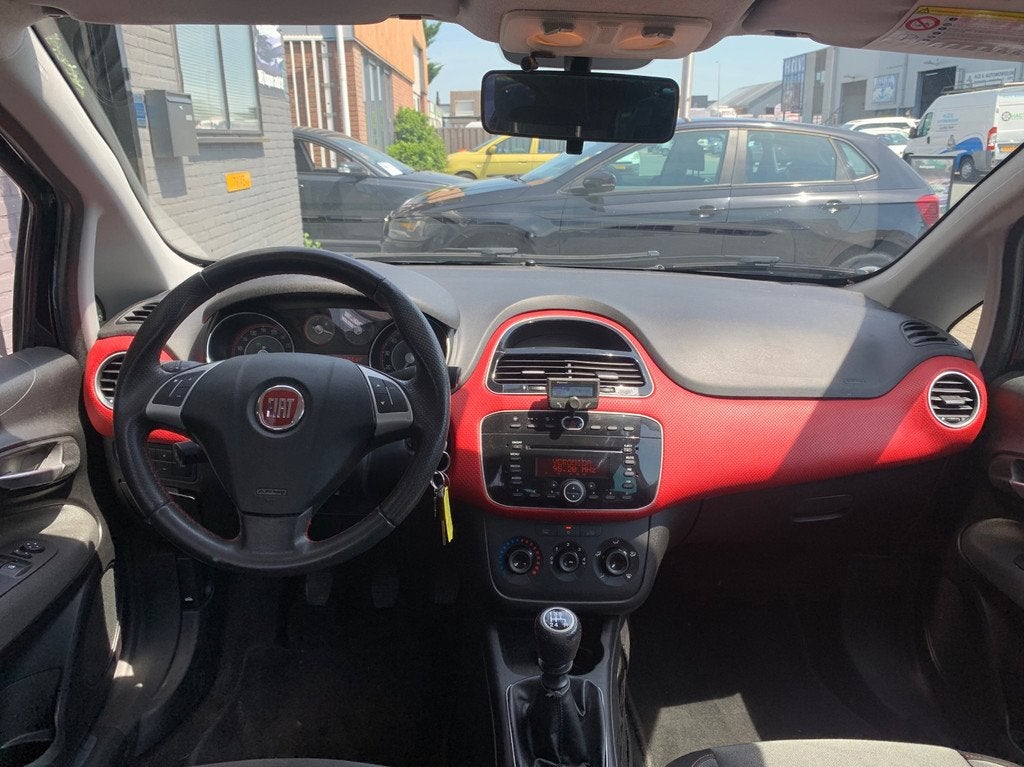 Fiat Punto Evo 1.4 Racing|1e eig|NAP|Cruise|Airco|El.Ramen, Auto's, Voorwielaandrijving, Euro 5, Stof, Huisgarantie