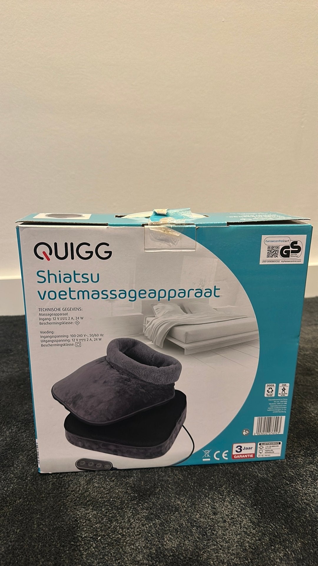 Shiatsu voetmassageapparaat, Ophalen of Verzenden, Zo goed als nieuw, Apparaat