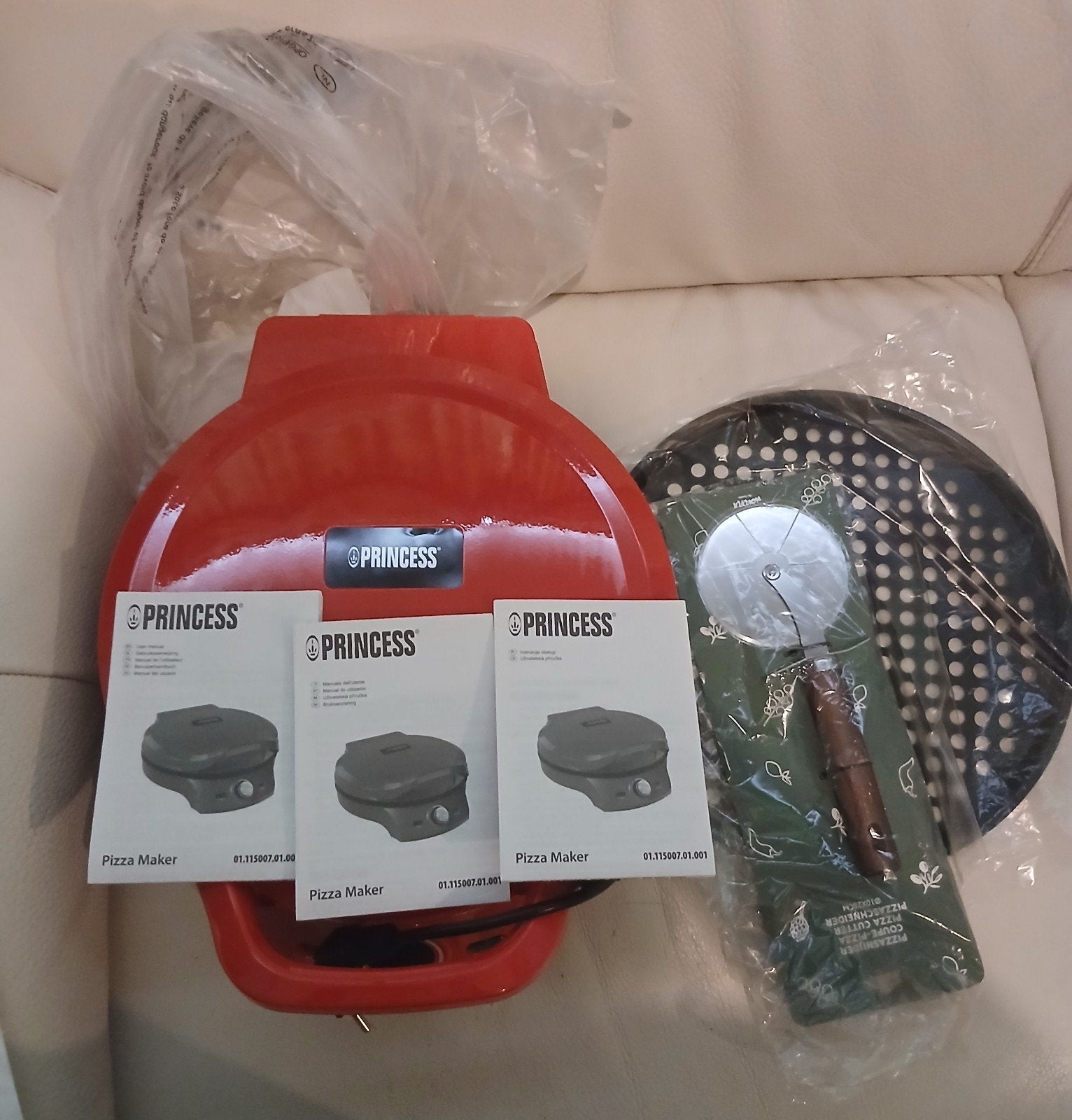 Princess Pizzamaker met Pizzasnijder en Pizzaplank - Nieuw, Ophalen, Nieuw
