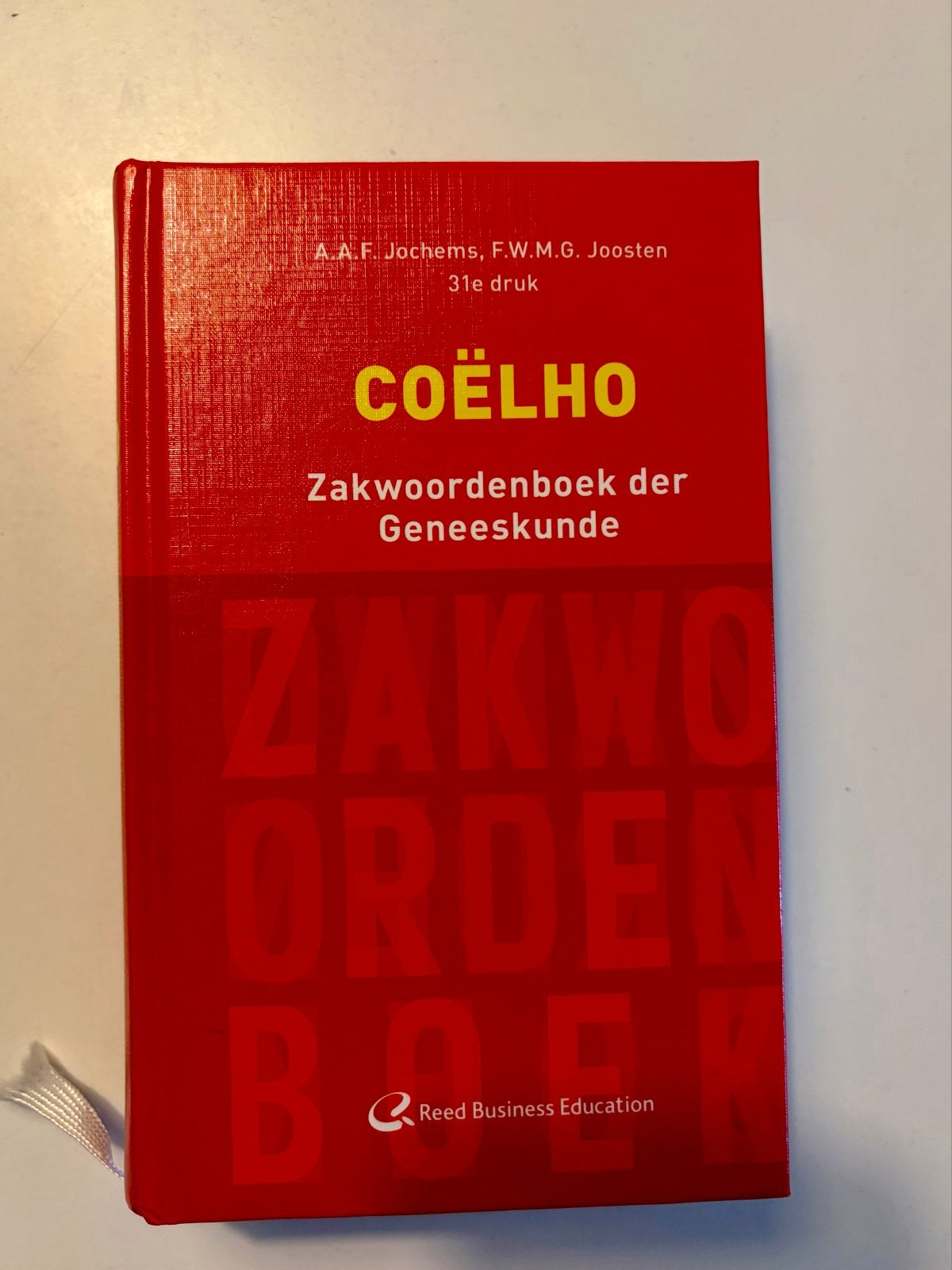 Coëlho Zakwoordenboek der Geneeskunde 31e druk, Boeken, Studieboeken en Cursussen, Ophalen of Verzenden, Beta, Zo goed als nieuw