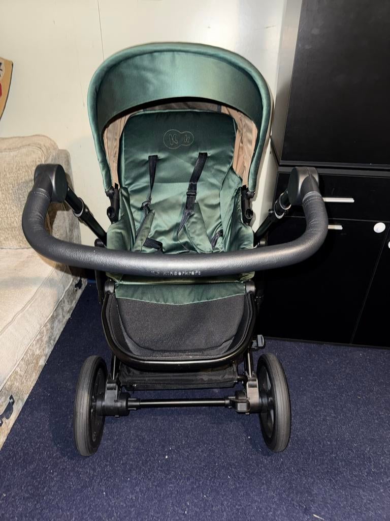Kinderkraft Prime2 Combiwagen - Groen, Kinderen en Baby's, Kinderwagens en Combinaties, Zo goed als nieuw, Combiwagen, Met reiswieg
