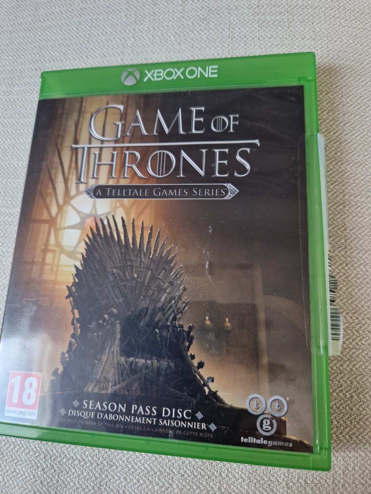 game of thrones a telltale game series games xbox one spel, Avontuur en Actie, Vanaf 18 jaar, 1 speler, Ophalen of Verzenden