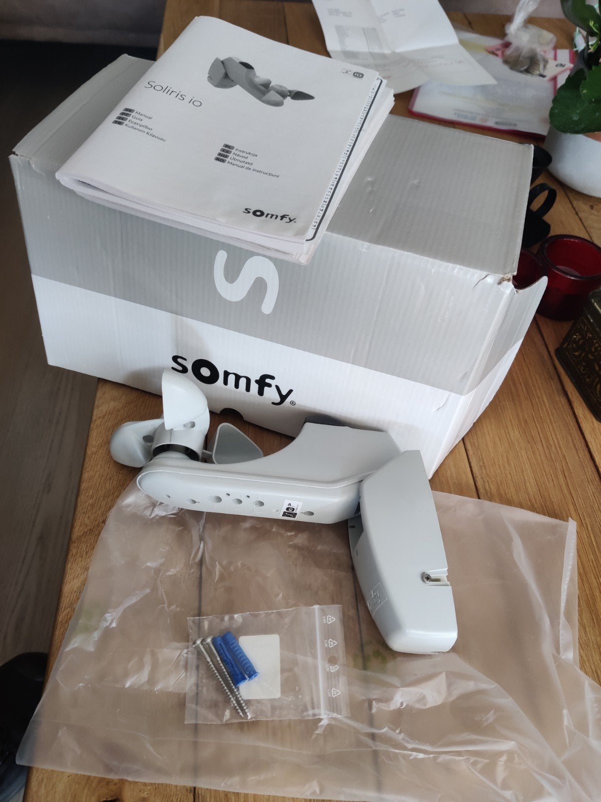 Somfy Soliris IO zon- en windsensor (nieuw), Tuin en Terras, Zonneschermen, Ophalen of Verzenden, Nieuw, Overige typen